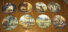 Maurice Harvey Country Nostalgia Series Plates 8 ½” – Lot of all 8 in Series picture