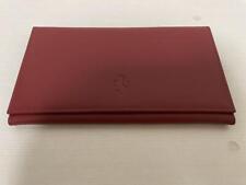 Ferrari Document case Owner's Limited Red Leather Used some damage picture