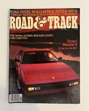 Road & Track Magazine November 1981 Ferrari Mondial 8 picture