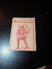  trick cards game early 1900s picture