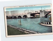 Postcard Washington Bridge Providence Rhode Island USA picture