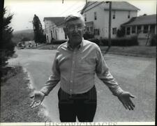 1989 Press Photo Councilman Stanley Gryczuk- Jacksonville, Pennsylvania picture