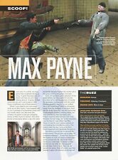 Max Payne PC Original 2002 Ad Authentic Launch Review Video Game Promo picture