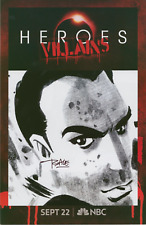 NBC TV Heroes Series Promo Sylar Poster SIGNED by Artist Tim Sale (Isaac Mendez) picture