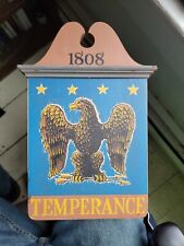  Tavern Signs of Early America by Yorkcraft, Inc. No.7 Temperance Eagle. 1808. picture
