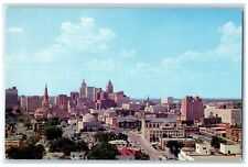 Tulsa's Rapidly Expanding Downtown Looking North Fourteenth Street OK Postcard picture