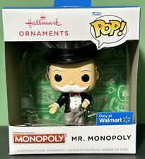 Hallmark Ornaments Funko Pop Mr. Monopoly 2022 Walmart Exclusive Holiday Decor picture