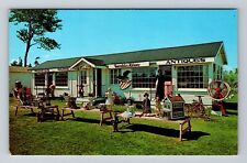 Kennebunk ME-Maine, Gwendolyn Maloney's Antiques Village, Vintage Postcard picture