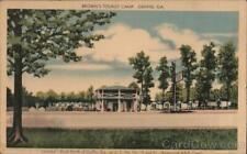 Griffin,GA Brown's Tourist Camp Spalding County Georgia Mid-West Map Co. Vintage picture