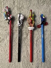 Pencil Toppers for Kids & Adults  Lot of 4 - New picture