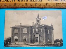 1912 RPPC High School Silver Lake IND postmarked M Weixelbaum Co picture