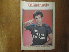 April 25, 1976 Washington Post TV Channels Mag(CHEVY CHASE/SATURDAY NIGHT LIVE picture