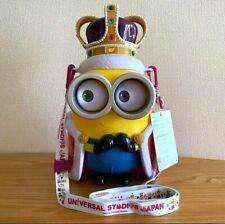 Minions Crown King Bob Popcorn Bucket Universal Studios Japan Limited with Strap picture