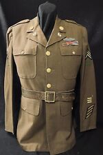 WWII M1926 Spec 8-31B NCO Service Coat 121st Infantry Georgia Army National Grd picture