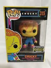 Funko Pop Movies : Bride of Chucky #315 - Chucky Black Light EE Exclusive picture