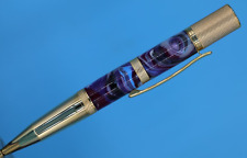 Handmade Pensar Ballpoint Pen in Upgrade Gold Convenient Compact Size - 5 Inches picture