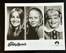The Brady Bunch Black & White 8x10 Photos (3) with Paramount logo picture