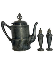 Gorgeous Antique Dining Room Teapot/Shaker Set picture
