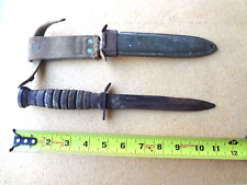 WWII USM3 FIGHTING KNIFE WITH SCABBARD US M3 BLADE IMPERIAL picture