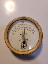 vintage 1930 - 1940s Fahrenheit temperature thermometer -20 to 120 steampunk picture