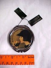 Vintage Guinness Beer Compact Mirror Black Goes With Everything Retro Pinup NOS picture