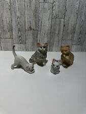 Vintage Lot Of Cat Figurines - 4 Total picture