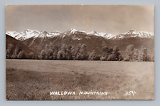 Postcard RPPC Wallowa Mountains Columbia Plateau Of Northeastern Oregon Unposted picture