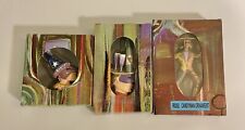 Lot Of 3 Robert Shields Christmas Ornaments Mardi Gras Style Masquerade Artisan  picture
