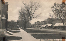 Postcard Street Scene Baldwin Kansas Albertype Co picture
