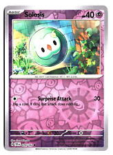 Pokemon TCG SV05 Temporal Forces Solosis Common Reverse Holo #070/162 picture