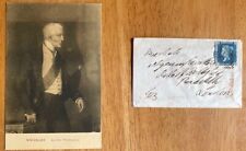 Arthur Wellesley the Duke of Wellington Envelope Addressed and Autograph picture