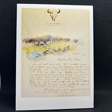 Charles M Russell~”A Game Country, My Dear Mr.Shaw”~Postcard With Envelope picture