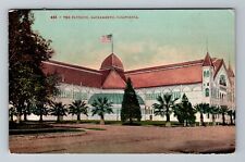 Sacramento CA-California, The Pavilion, Scenic View, c1919 Vintage Postcard picture