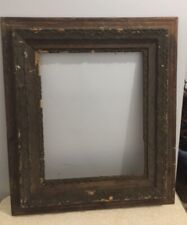 Antique Large Wood Ornate Picture Frame Over All 26x30 Picture Size 16x20 picture