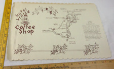 Hotel Vinita Coffee Shop Route 66 Oklahoma 1950s paper placemat picture