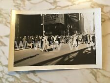 '35 34th St Christmas Nedicks Food Manh New York ORIGINAL Old NYC Sperr PHOTO C5 picture