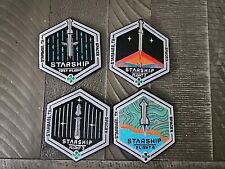 Authentic SPACEX -STARSHIP  FLIGHT  1 /2/3/4/  EMPLOYEE  PATCH  picture