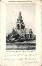 Norwood Massachusetts MA Church c1910s Postcard picture