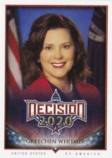 2020 Leaf Decision Card #475 Gretchen Whitmer- Party: Democrat- MI picture