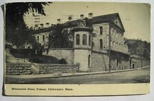 Stillwater Minnesota State Prison Building Old 1913 Postcard; to St. Peter MN picture
