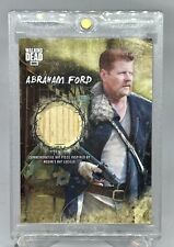 THE WALKING DEAD Road To Alexandria ABRAHAM FORD Bat Relic Card Negan Lucille picture