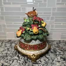 Fitz and Floyd Twelve Days of Christmas Five Golden Rings Lidded Jar picture