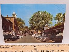 Vintage Postcard Livermore Falls Maine Downtown Main Street Dreamland Theater picture