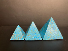 Three Blue stone Egyptian Pyramid of Khafre and Pyramid of Khufu & Menkaure's picture