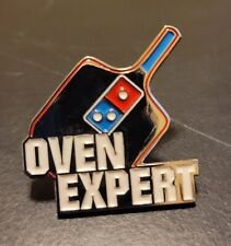 Domino's Pizza Enamel Hat Pin OVEN EXPERT  picture