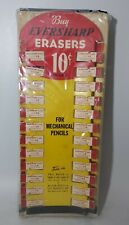 Vintage Eversharp Erasers New Old Stock Store Display 5.5