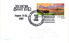 Vintage Postcard- Illinois state fair. Posted 1988 Springfield Illinois. picture