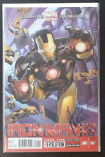 Iron Man #1 Marvel Comics 2013 NM 1st First Print Signed Kieron Gillen picture