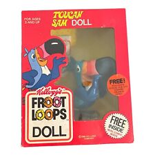 1984 Kellogg's Froot Loops Toucan Sam Doll Figure With Comic Book NRFB picture