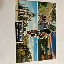 Vintage 1970S Unused Postcard Edinburgh The Festival City picture